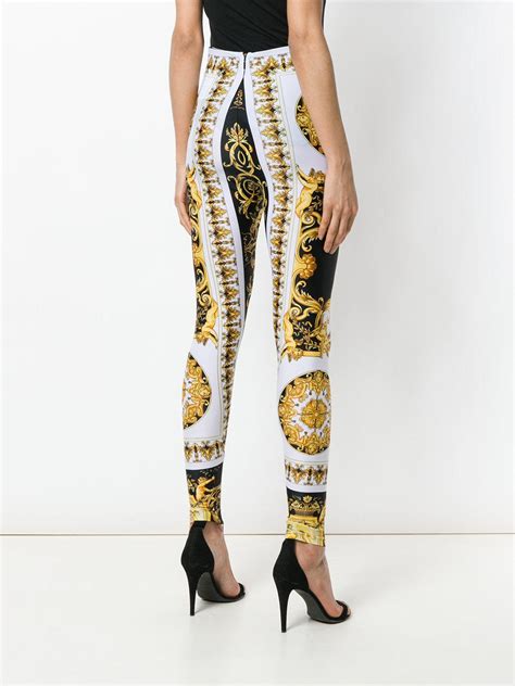 women versace leggings|versace leggings h&m.